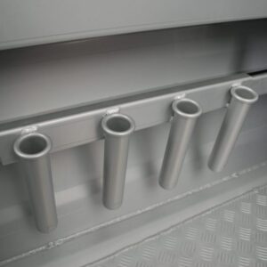 Surtees Clip on Shelf Four Rod Holder